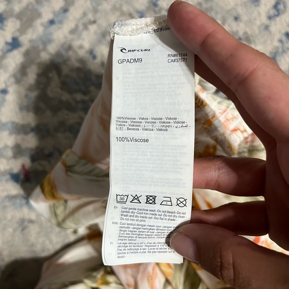 NWT Rip Curl Havana Beach Pant X-LARGE - Picture 6 of 7